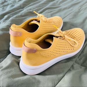 Unique Yellow Spring/Summer Clarks Sneakers Tennis Shoes